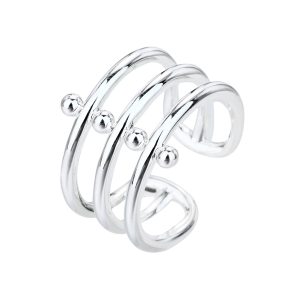 טבעת 3 פסים נקודות