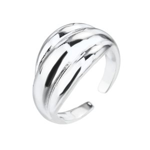 טבעת 3 בליטות חלקה