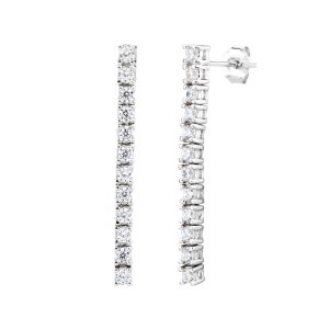 עגילי טניס נופל ארוך