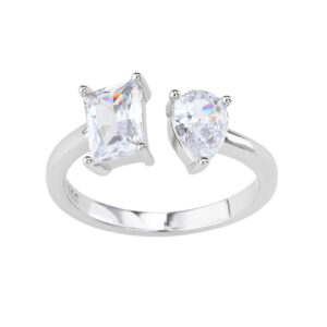 טבעת מלבן טיפה