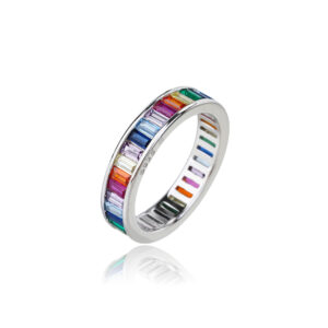 טבעת צבעונית בגאט