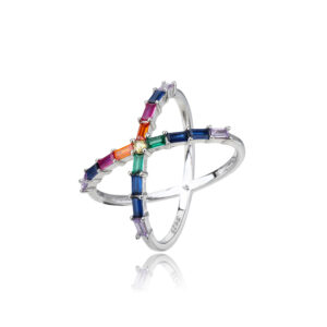 טבעת איקס בגאט צבעונית