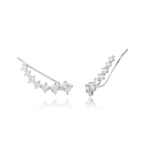 עגיל מטפס 7 אבנים